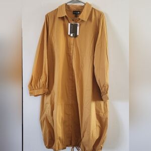 NWT Anthony Original Cinched Shirt Dress XL